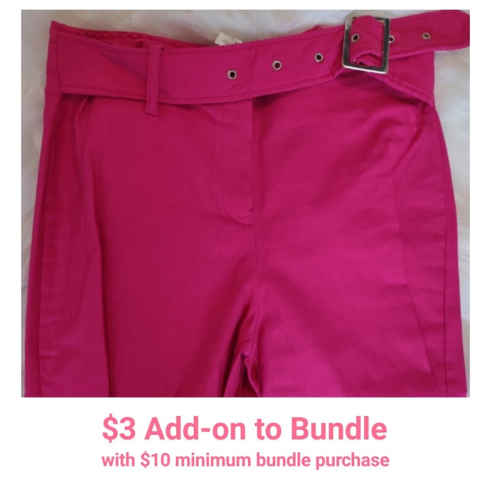 Hot Pink Pants - Short Length